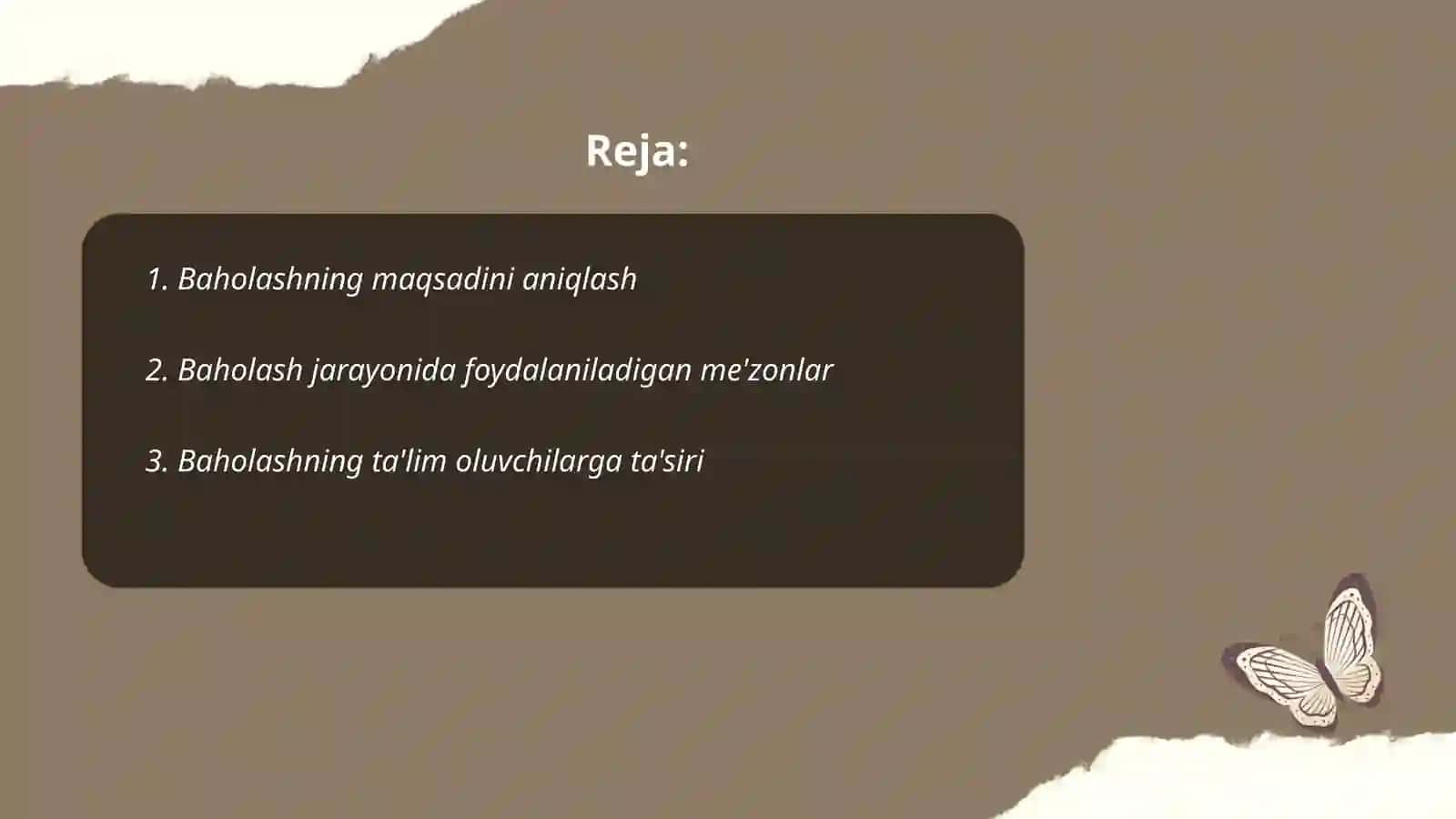 Baholashning maqsadlari 2
