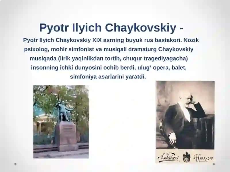 Pyotr Ilyich Chaykovskiy 2