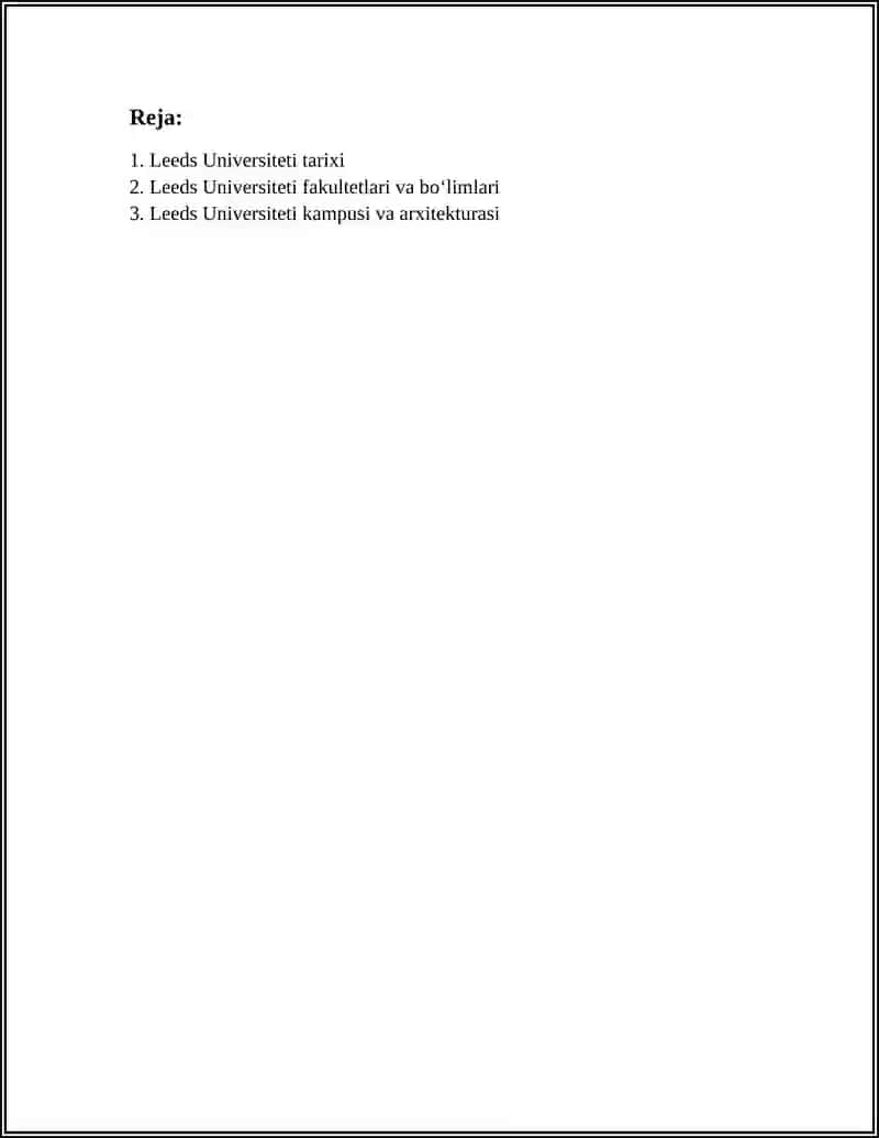 UNIVERSITY OF LEEDS 2