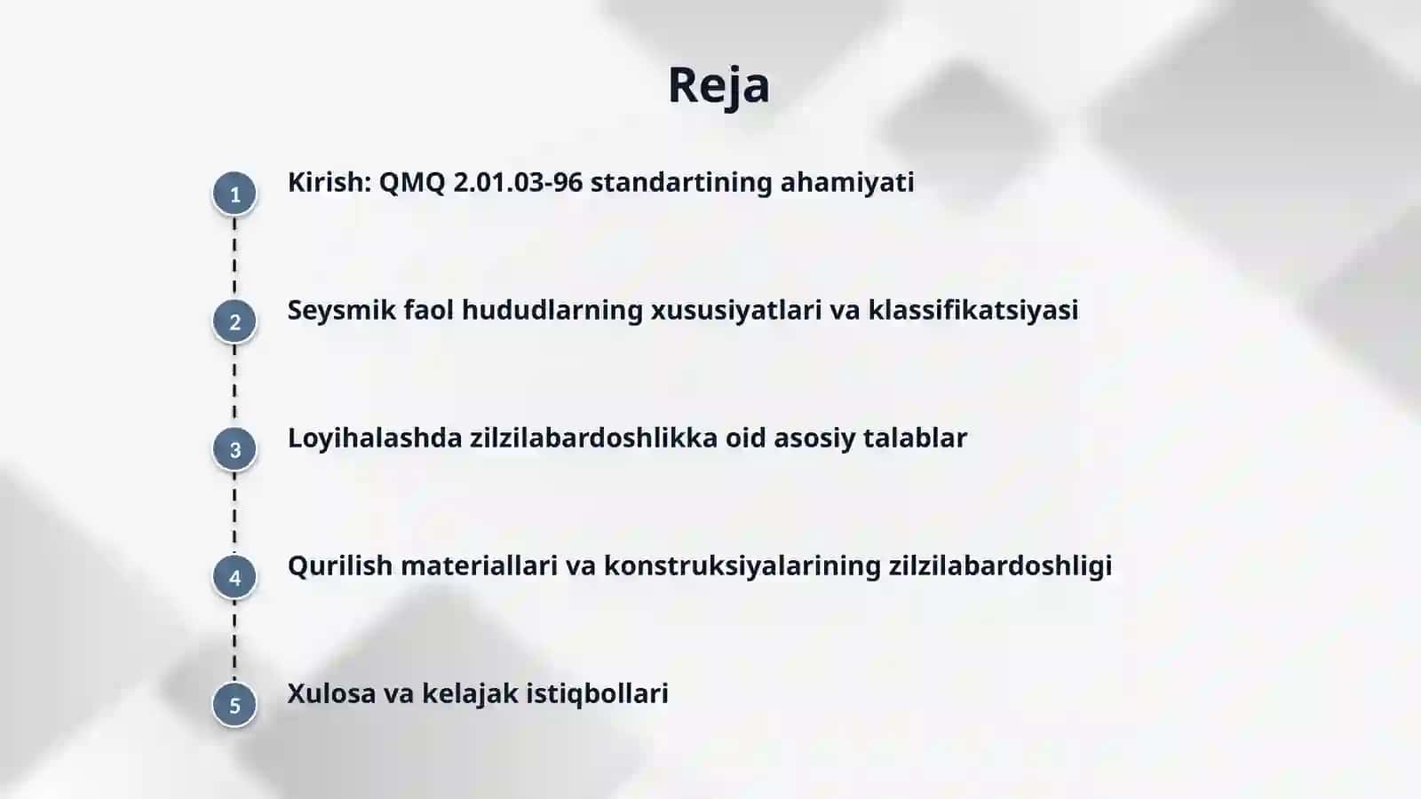 QMQ 2.01.03-96 "Seysmik hududlarda loyihalash" 2