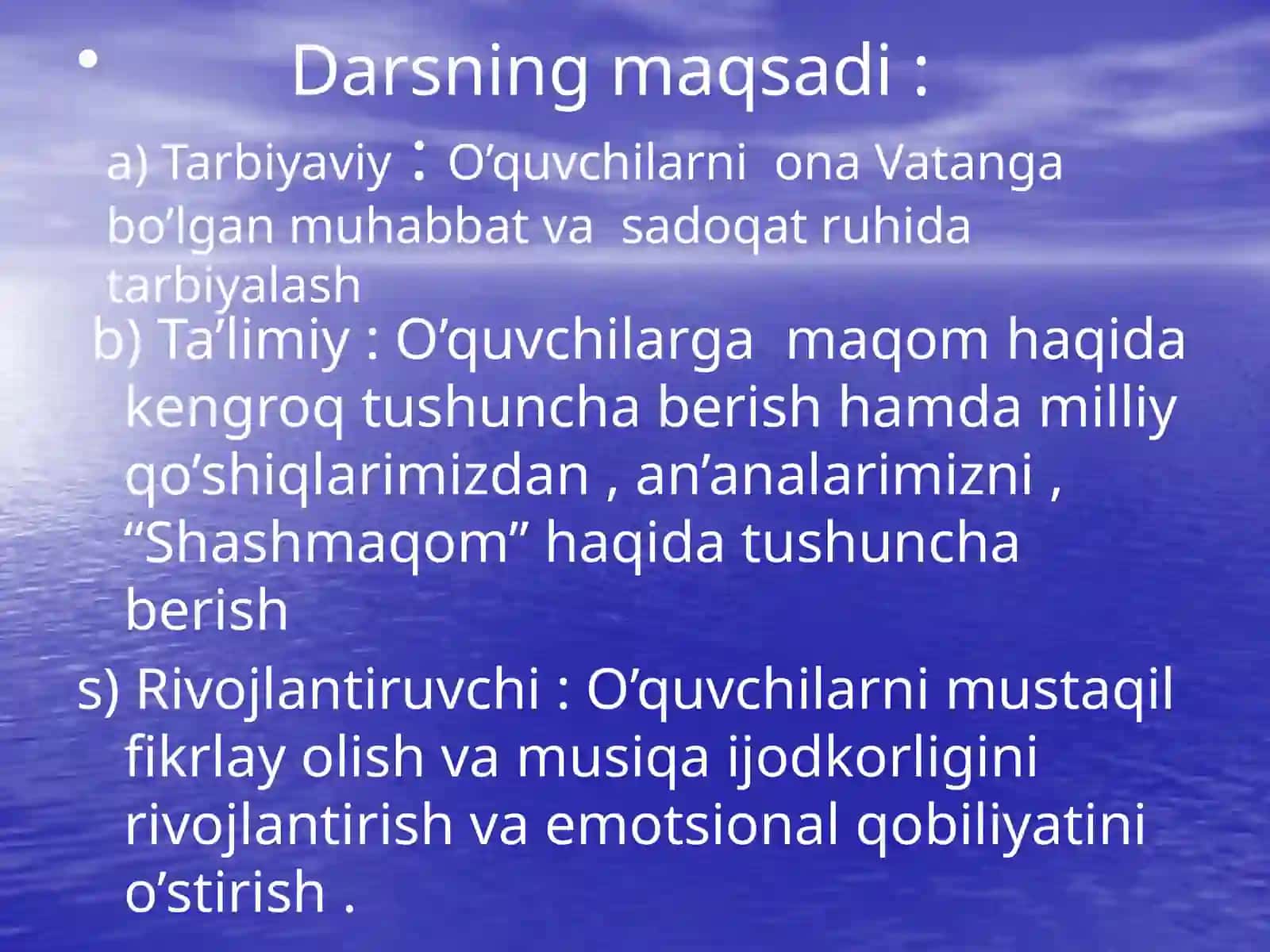 Maqom   haqida   tushuncha Shashmaqom 2