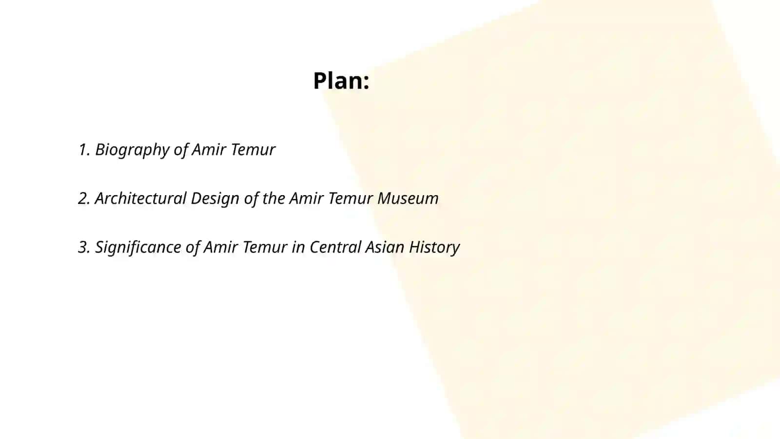 Amir Temur museum 2