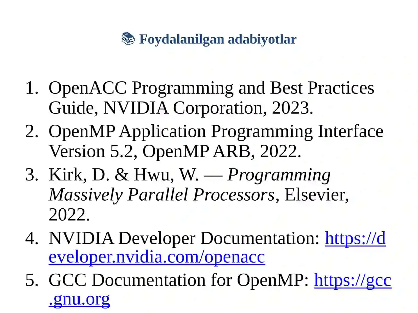 Direktivagaasoslangan GPU dasturlash 2