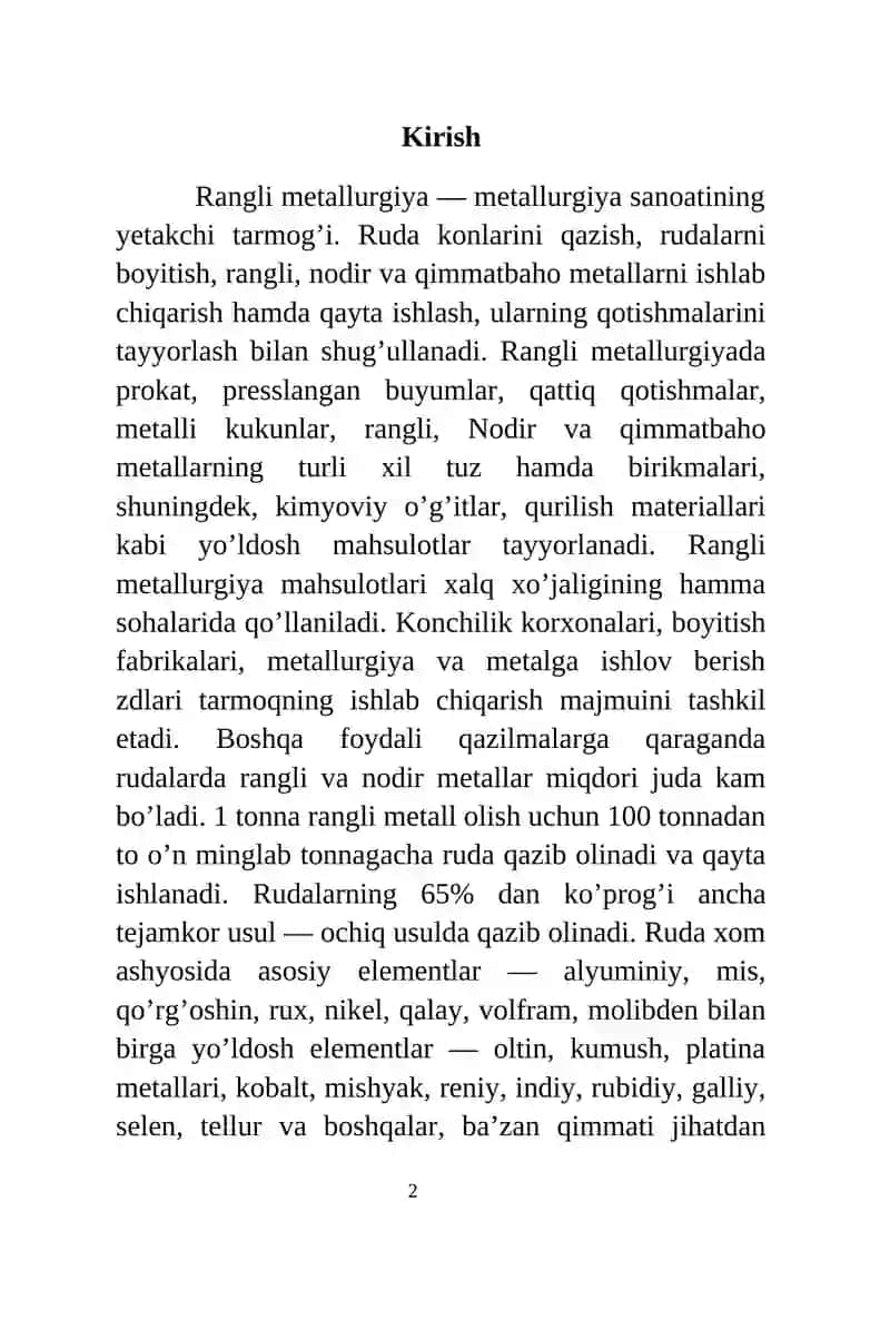 Mis-kadmiy kekini qayta ishlash 2