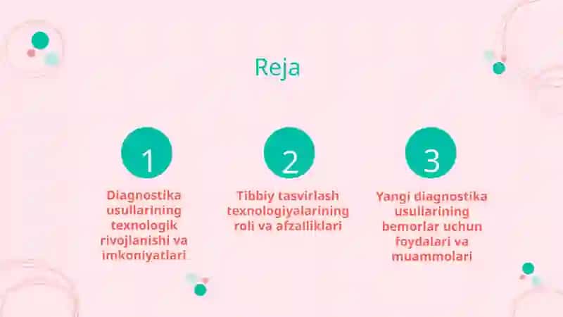 Innovatsion tibbiyotda diagnostika usullari va ularning axamiyati 2