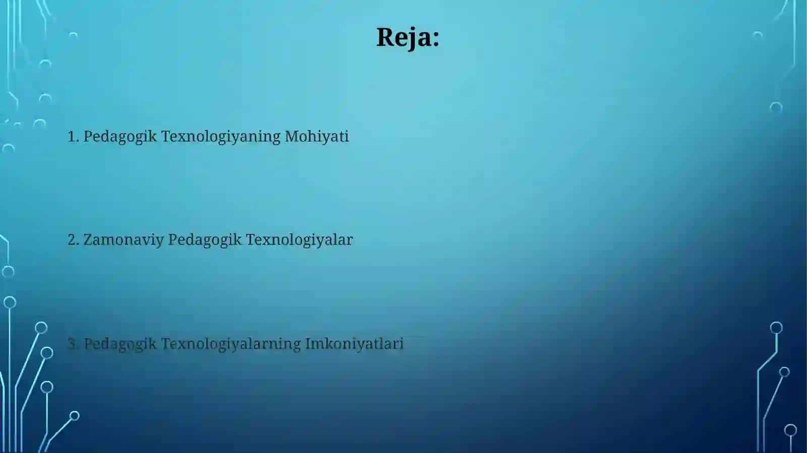 Pedagogik Texnologiyalar 2