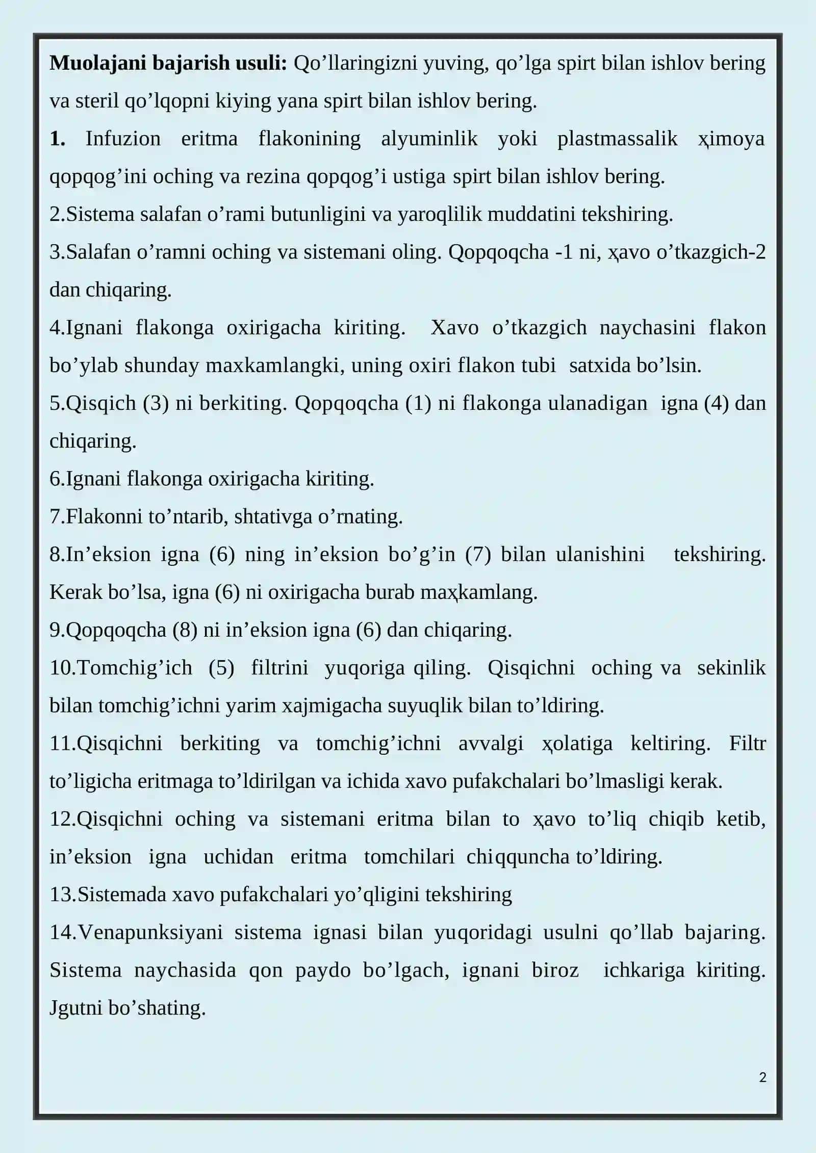 ERITMALARNI VENA IChIGA TOMChILAB QUYISh 2