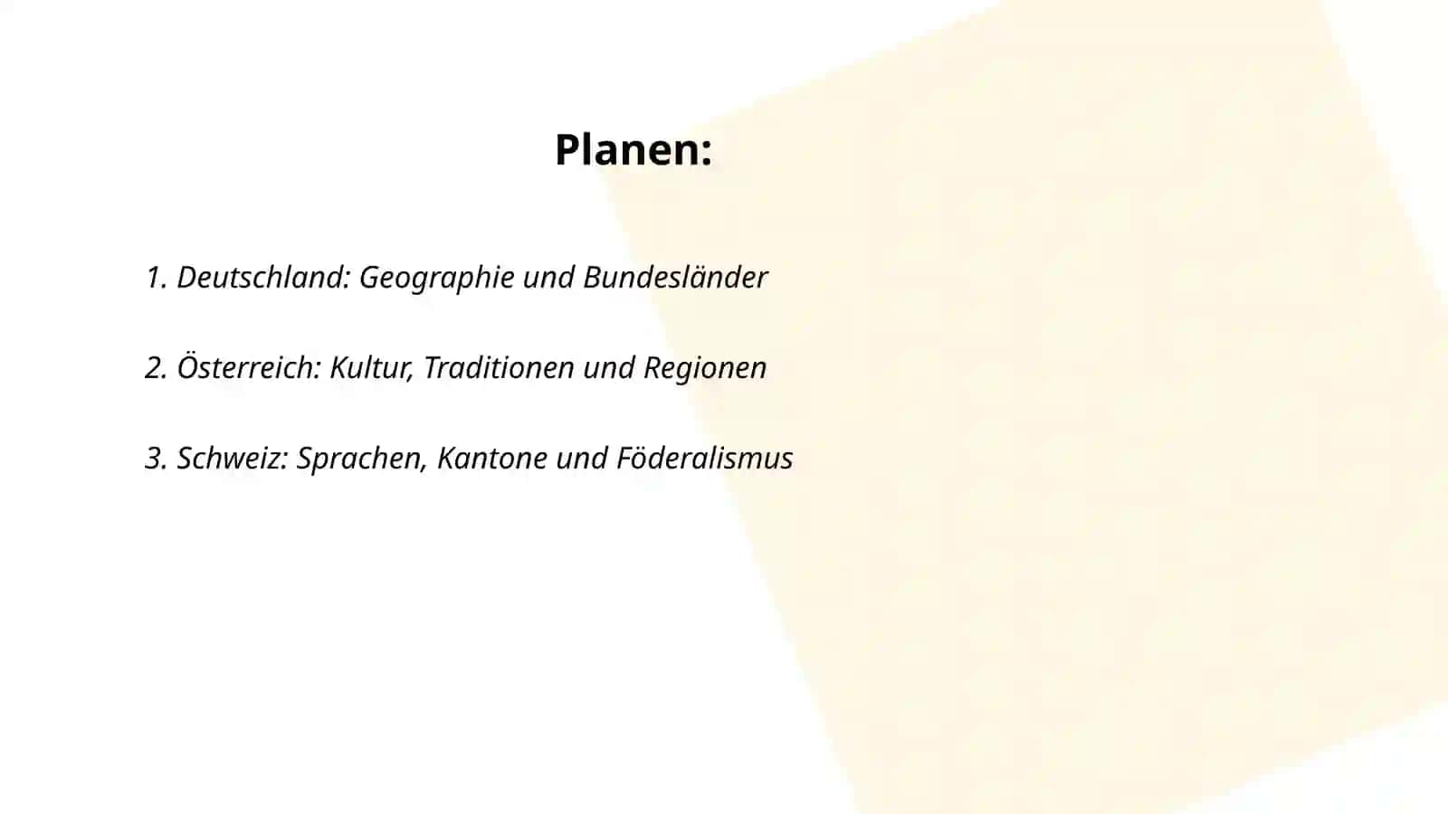 Die deutschsprachige Länder 2
