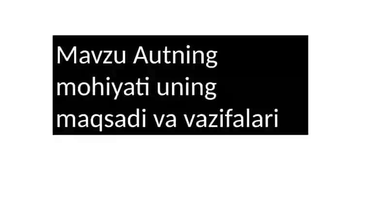 Auditning paydo bo’lishi va rivojlanishi 2