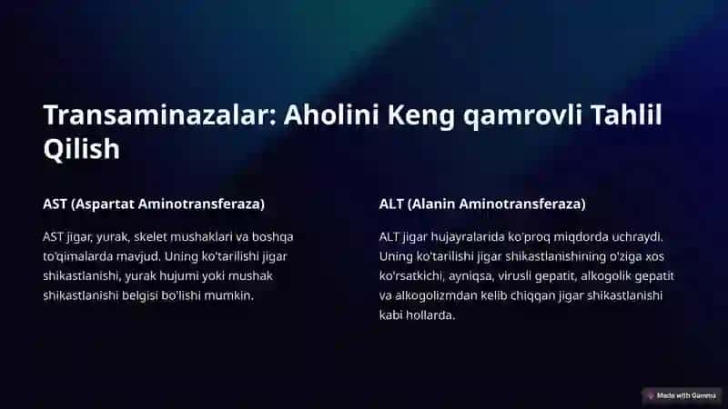 Transaminazalar: Klinik Ahamiyati 2