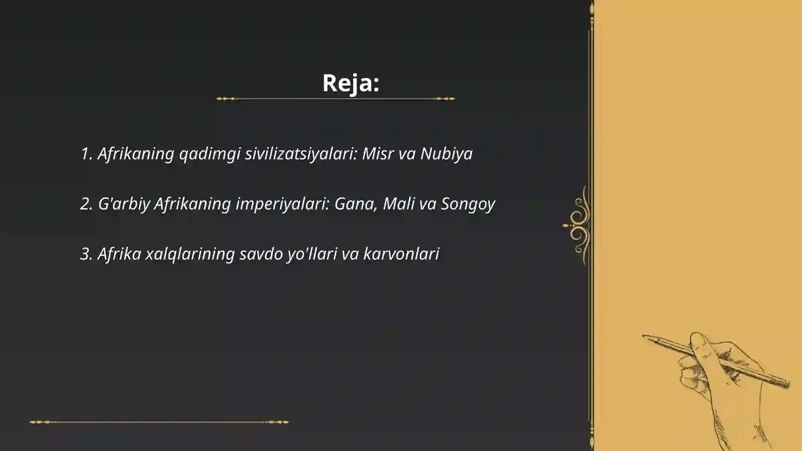 Afrika xalqlari tarixi 2