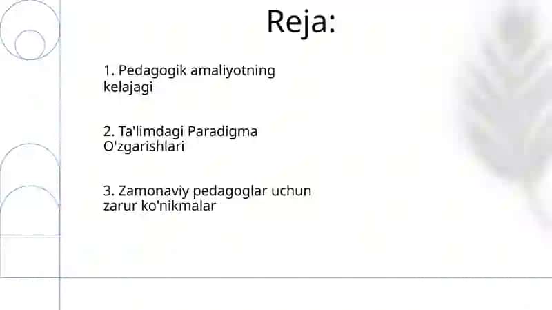 Zamonaviy pedagogika kasbi va unga qoyilgan talablar 2