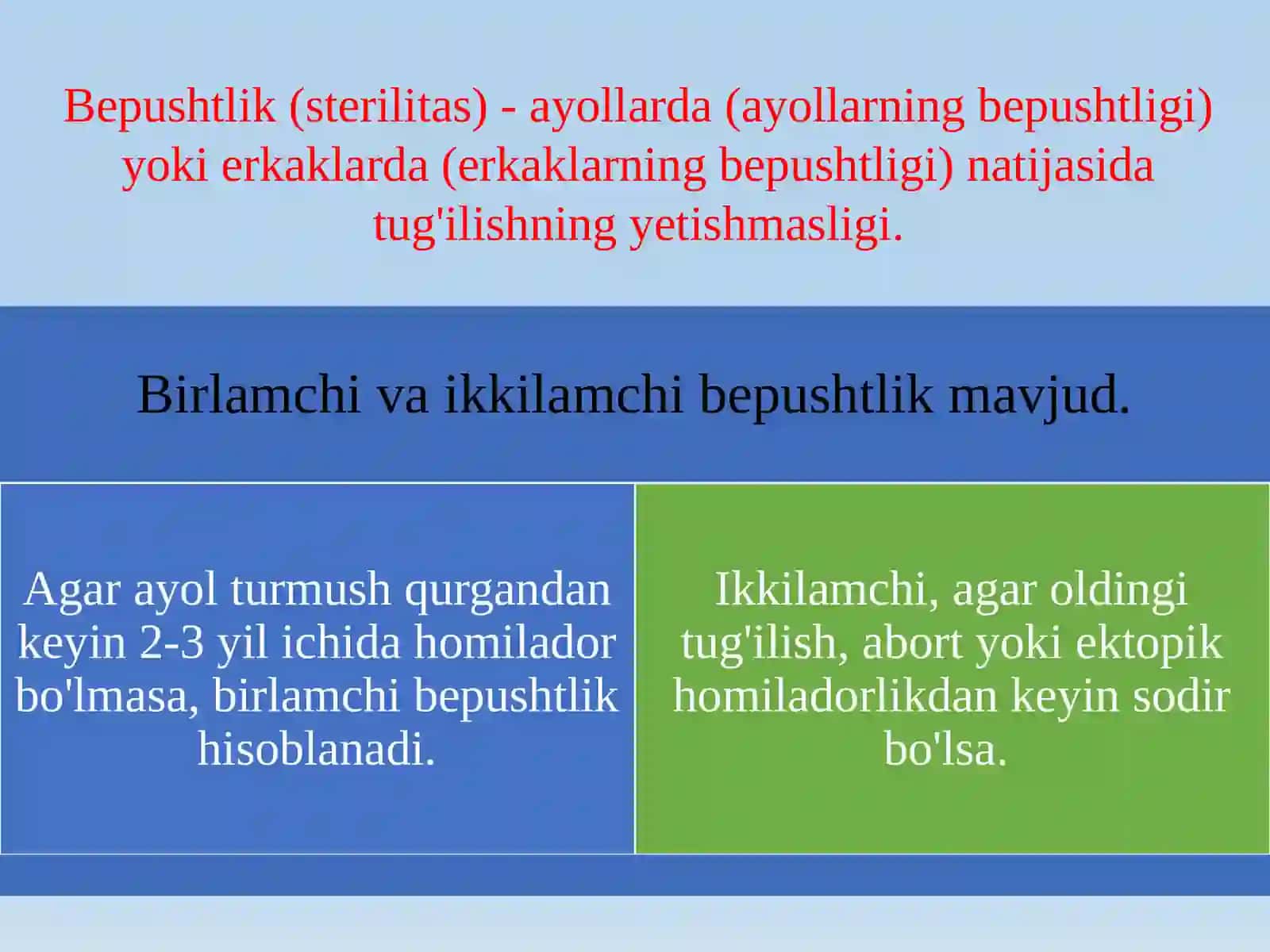 Bepushtliklabaratordiagnostikasi 2