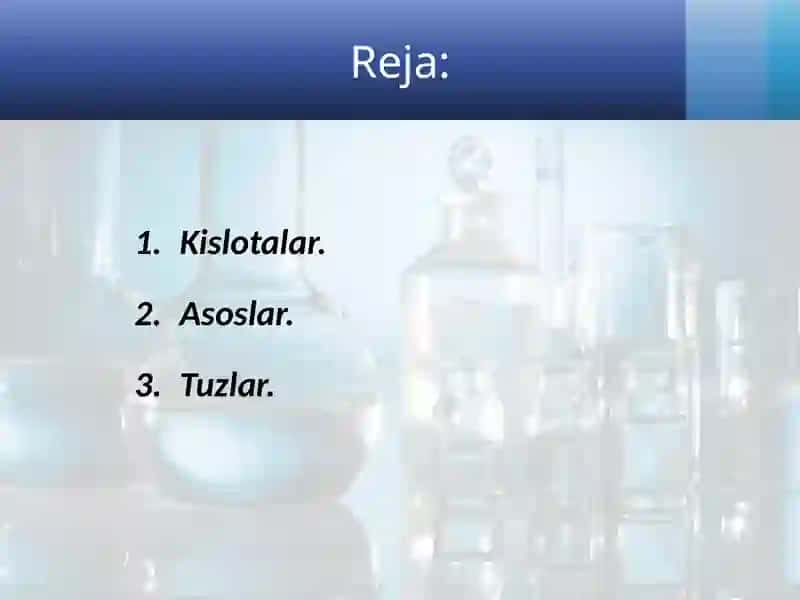 Kislota, Ishqorvatuzlarning Dissotsiatsiyalanishi 2