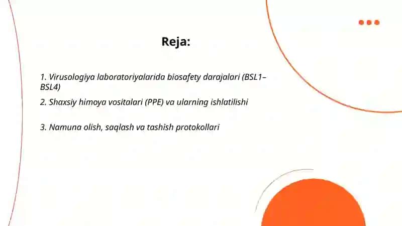 Virusologiya laboratoriyalari 2