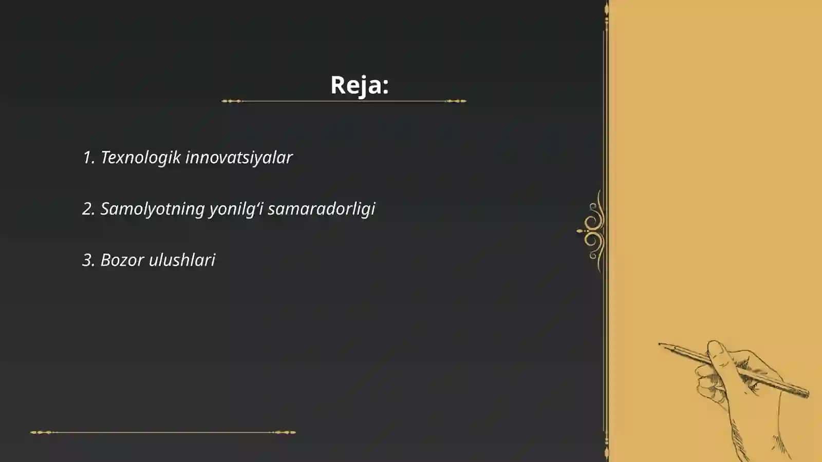 Texnologik innovatsiyalar 2