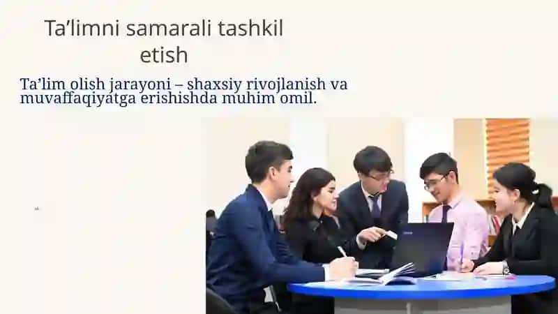 AKADEMIK KO'NIKMALAR VA KASBIY KOMPETENTLIK FANI 2