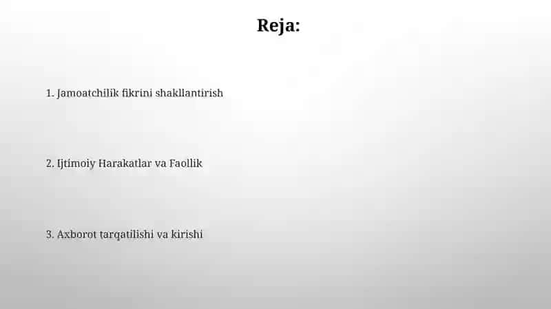 Medialarning ijtimoiy mazmuni 2