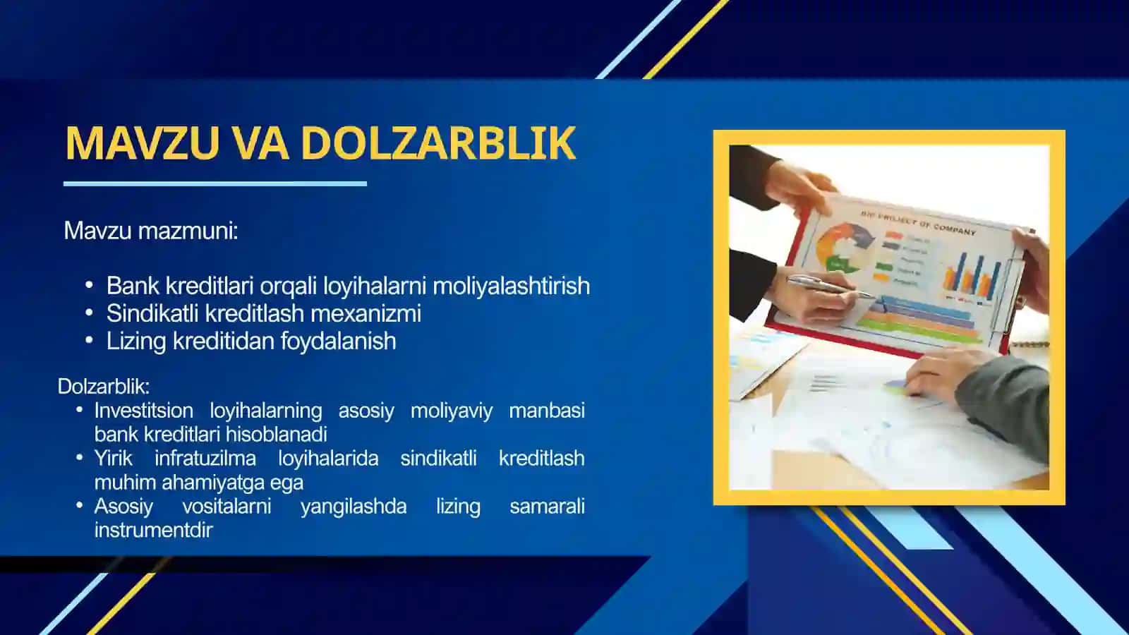 Mavzu va Dolzarblik 2