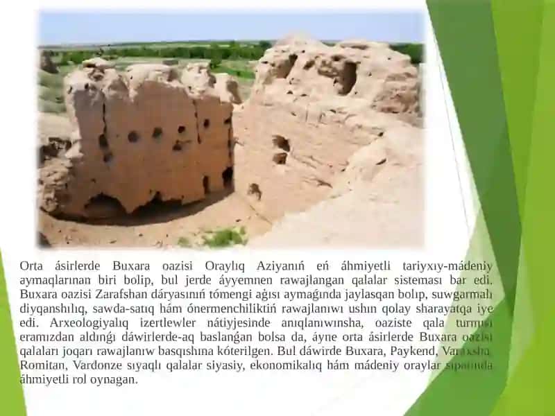 Buxara oazisi qalalari 2