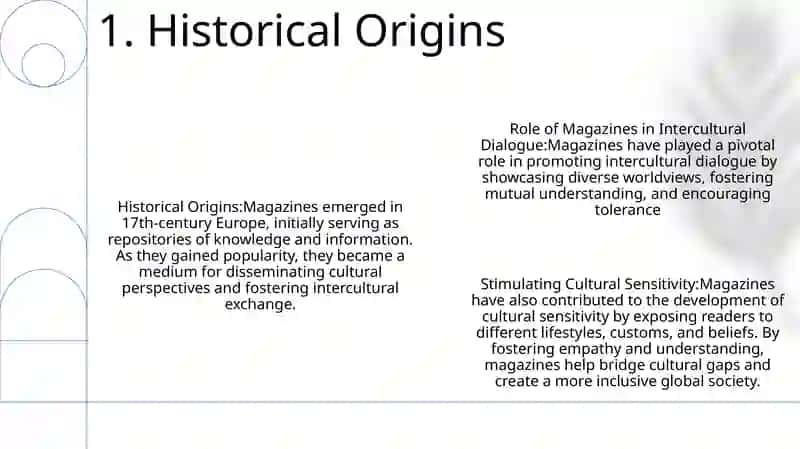 The Role Of Magazines In The Development Of Intercultural Communication 2