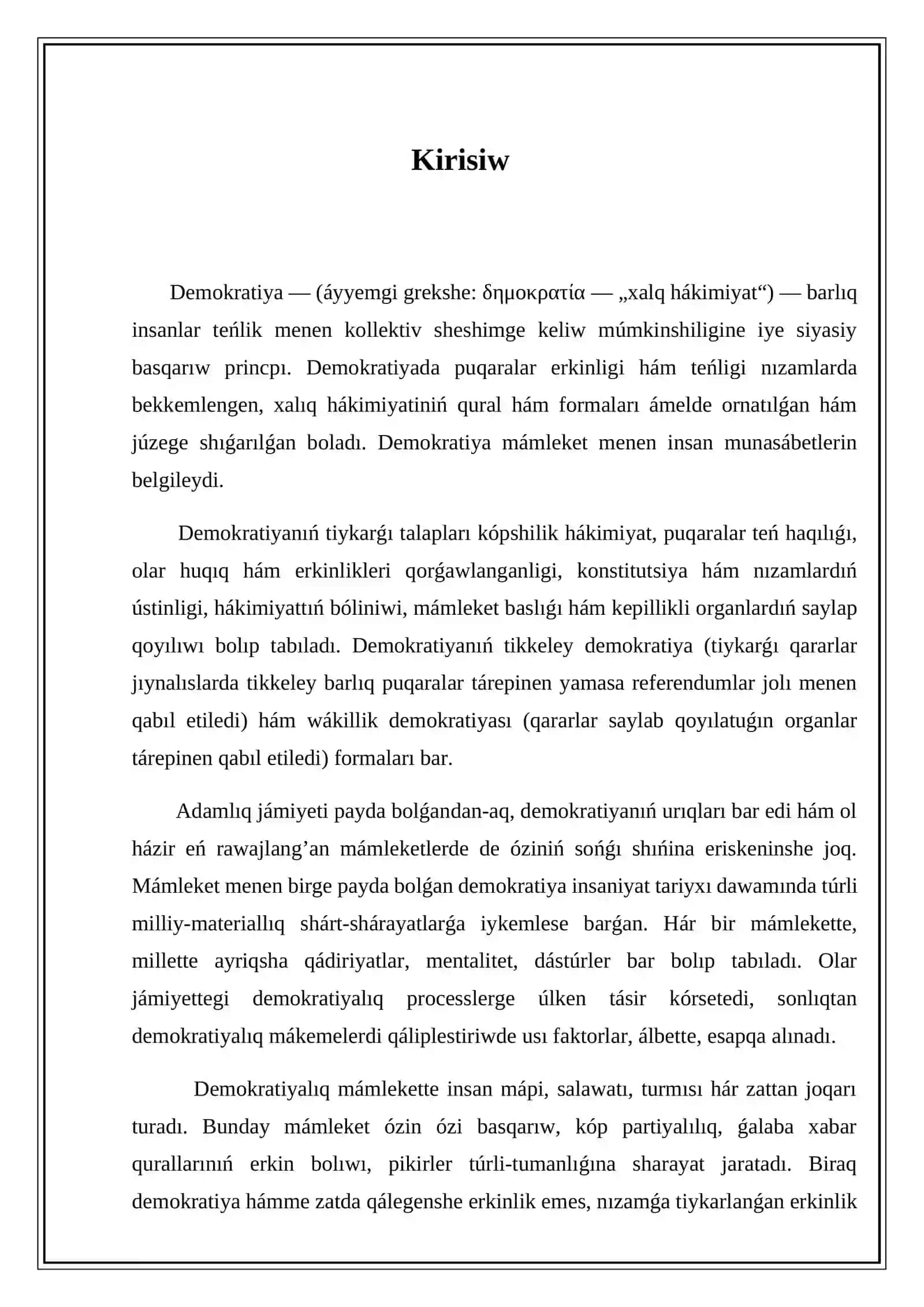 A’skeriy demokratiya basqishi 2
