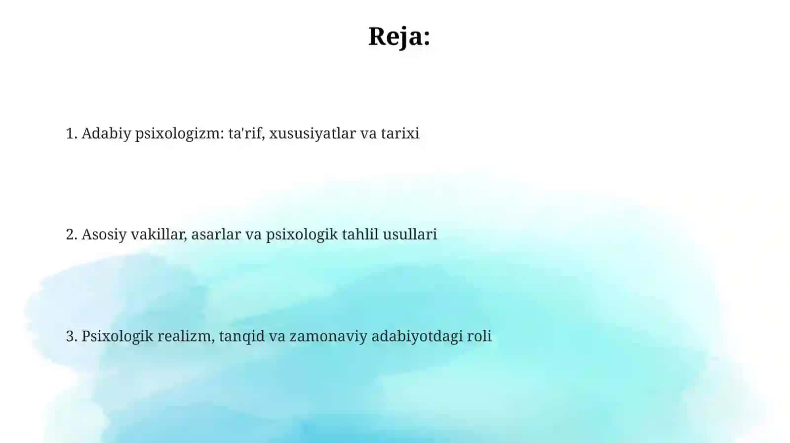 Adabiy psixologizm 2
