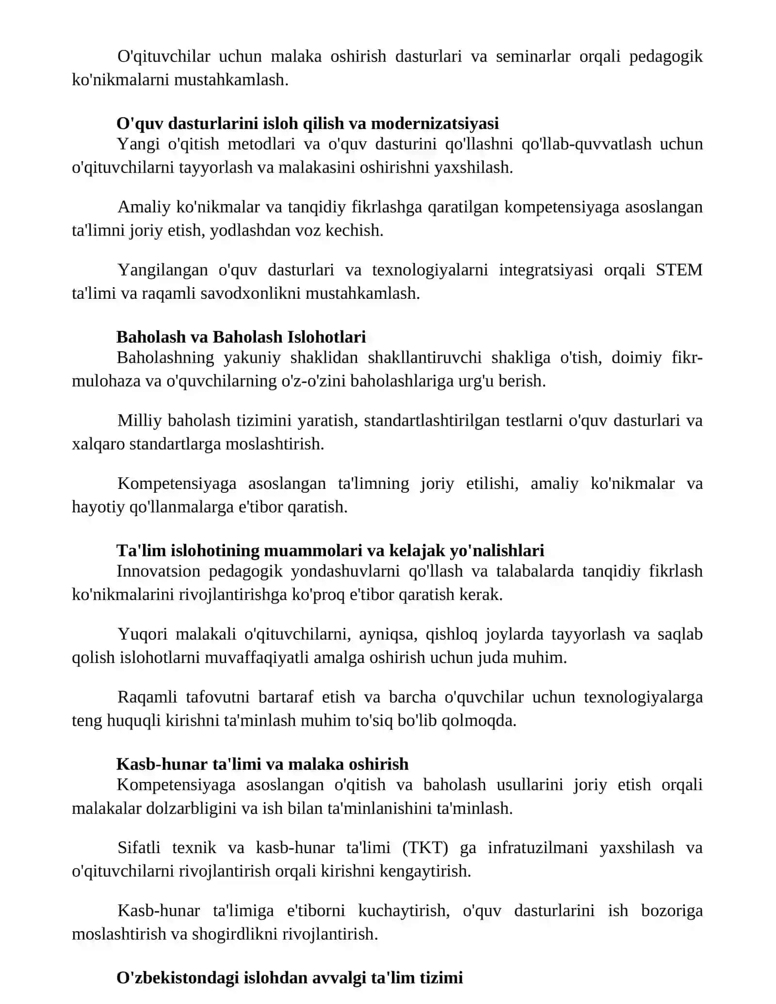 Oliy Ta'lim va Xalqaro Integratsiya 2