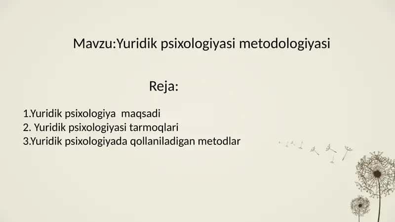 Yuridik Psixologiya 2
