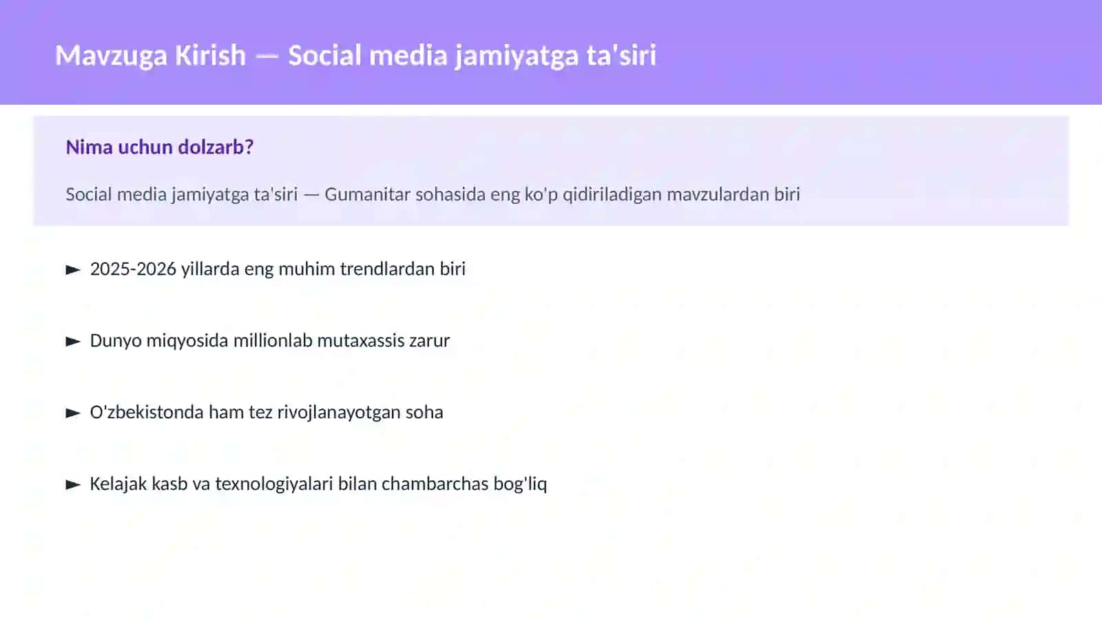 Social media jamiyatga ta'siri 2