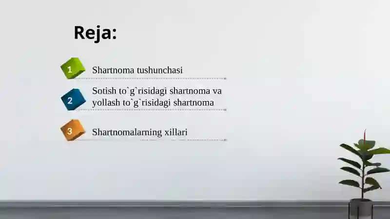 Shartnomalar nazariyasi 2