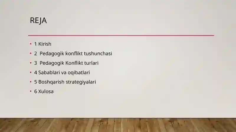 Pedagogik Konflikt Turlari 2
