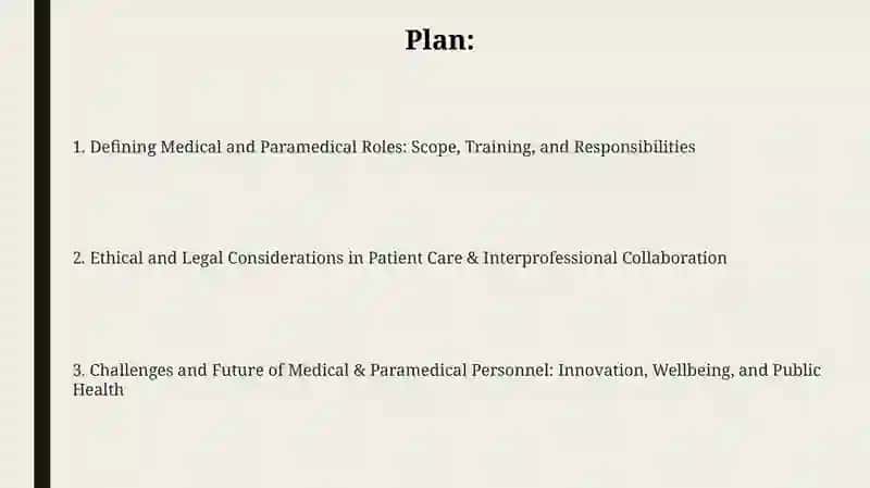 Medical and Paramedical personels 2