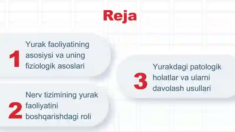 Yurak faoliyatini boshgarilishi mexanizmlari 2