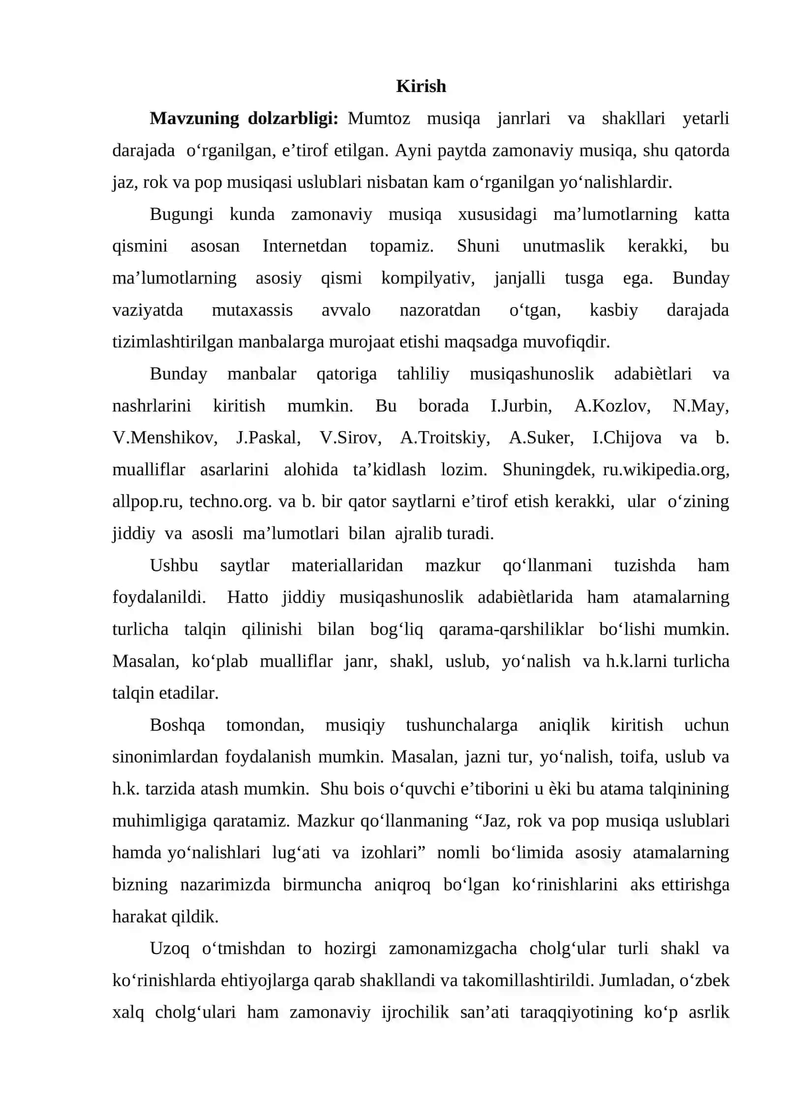 XX -asrda musiqa 2