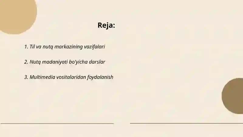 Til va nutq markazida ta’limiy faoliyat 2