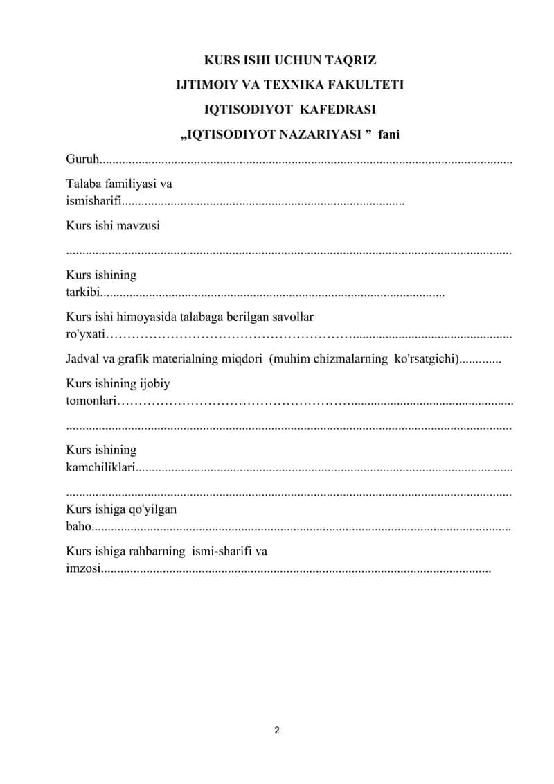 IQTISODIY JAMGʻARISH MOHIYATI VA MANBALARI 2