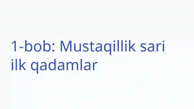 Mustaqillik Deklaratsiyasi 2