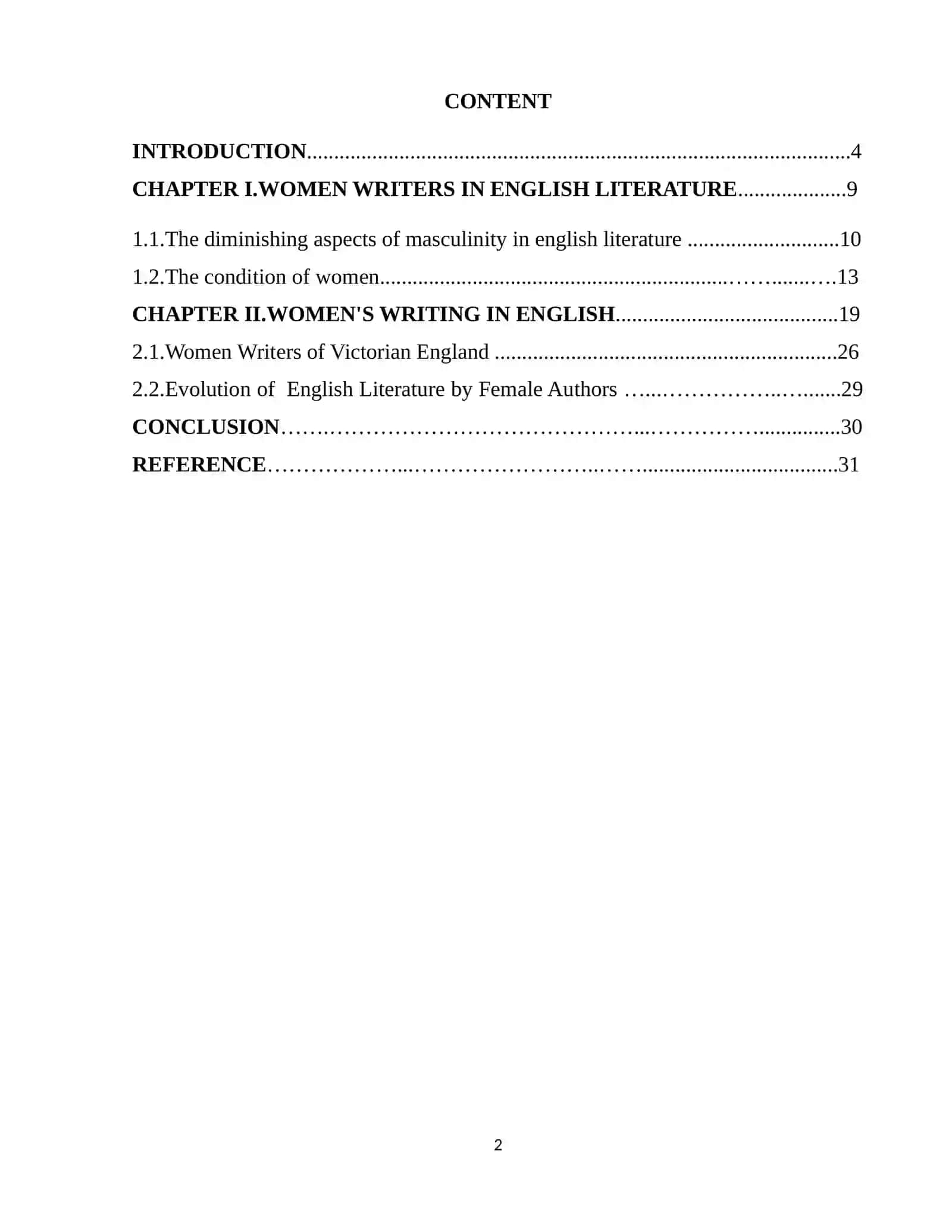 Women- writers in English literature 2