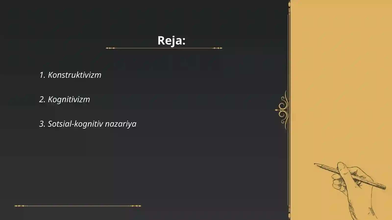 Rivojlantiruvchi taʼlim nazariyalari 2