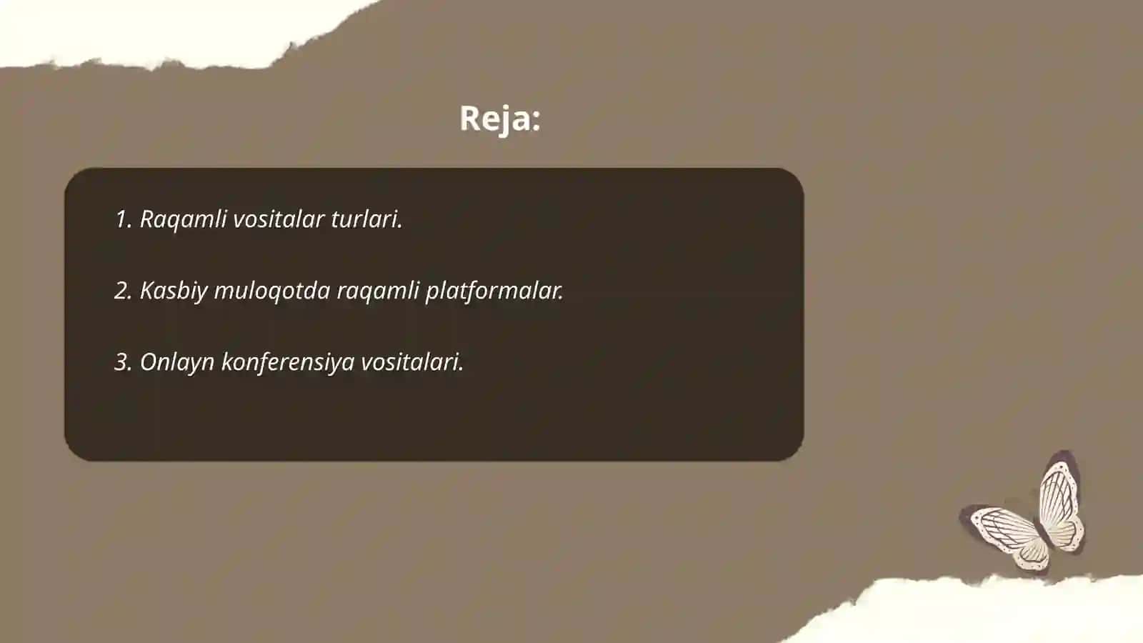 Raqamli vositalar va kasbiy muloqotda ularning qoʻllanilish 2