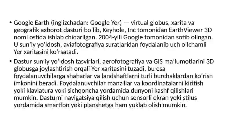 Google Earth 2