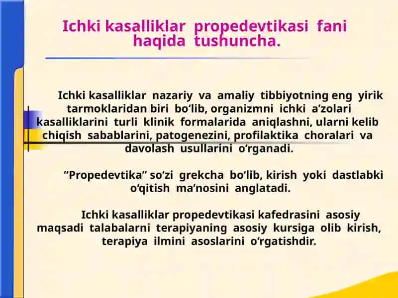 Ichkikasalliklarning rivojlanishi 2