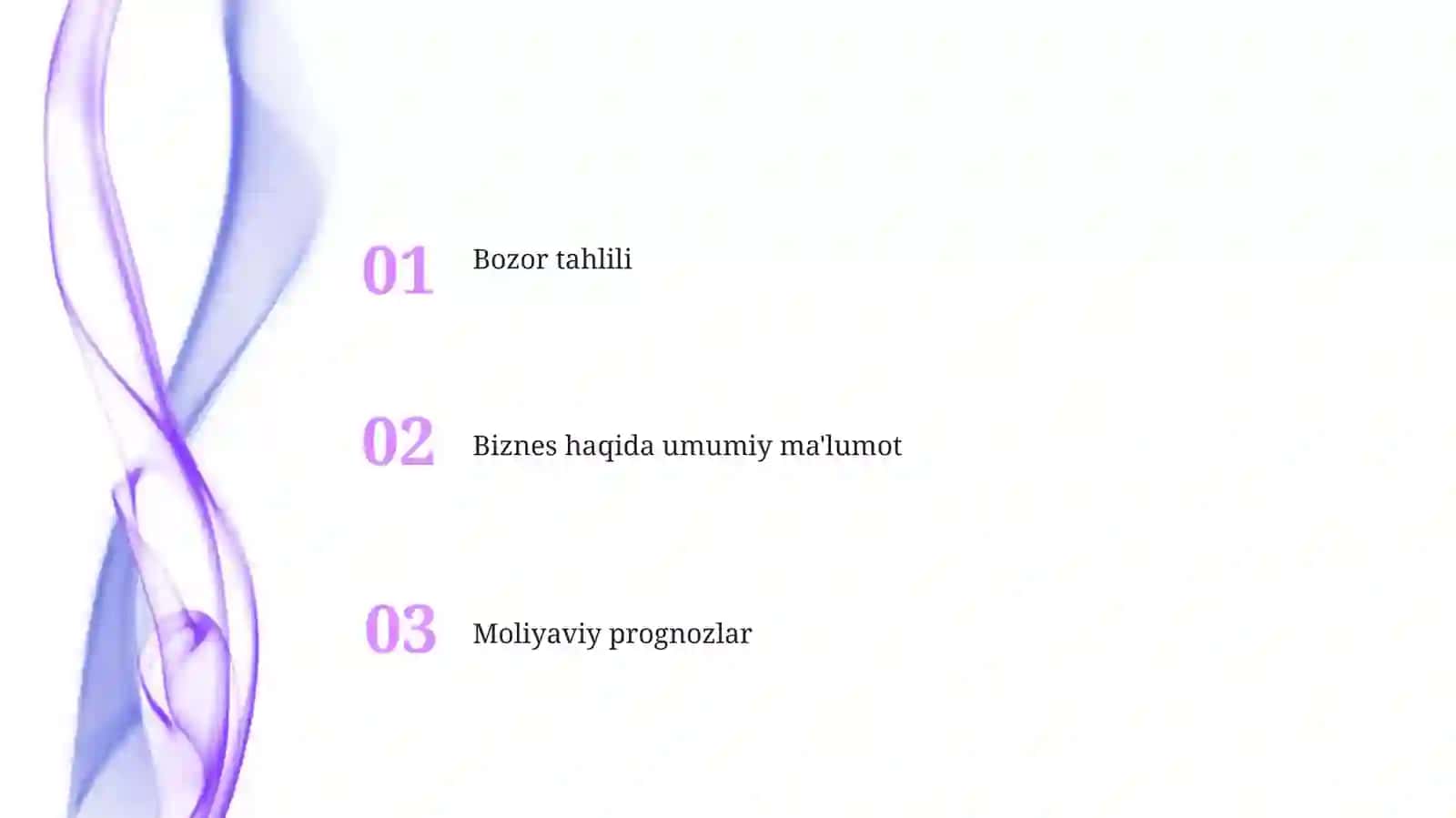 Biznes haqida umumiy ma'lumot 2