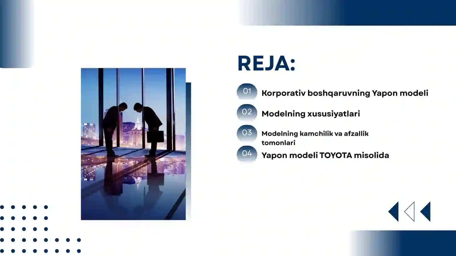 korporativ boshqaruvning yapon modeli 2
