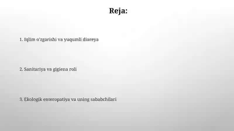 Ekologik enteropatiya va uning sababchilari 2