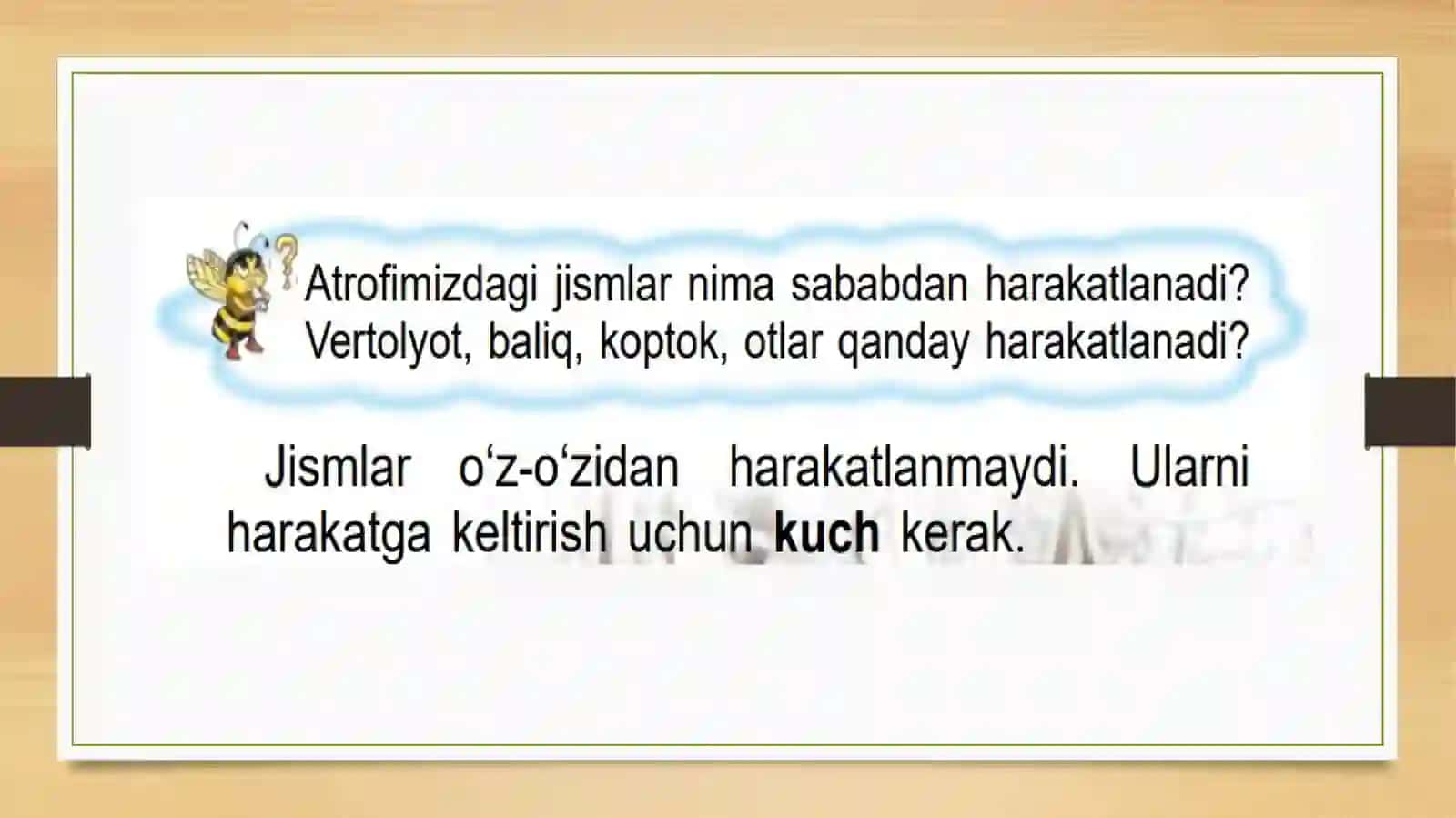 “Harakat” mavzusigatayyorlagan taqdimoti 2