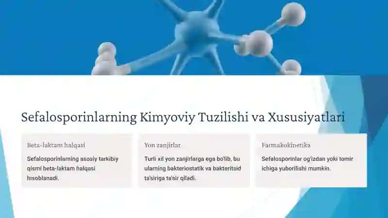 Sefalosporinlar - Antibiotiklarning Yangi Avlodi 2