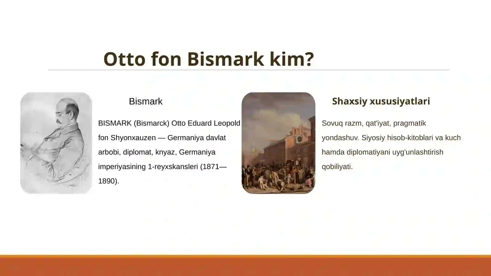 Otto von Bismark strategiyasi: Kuch va Diplomatiya san'ati 2