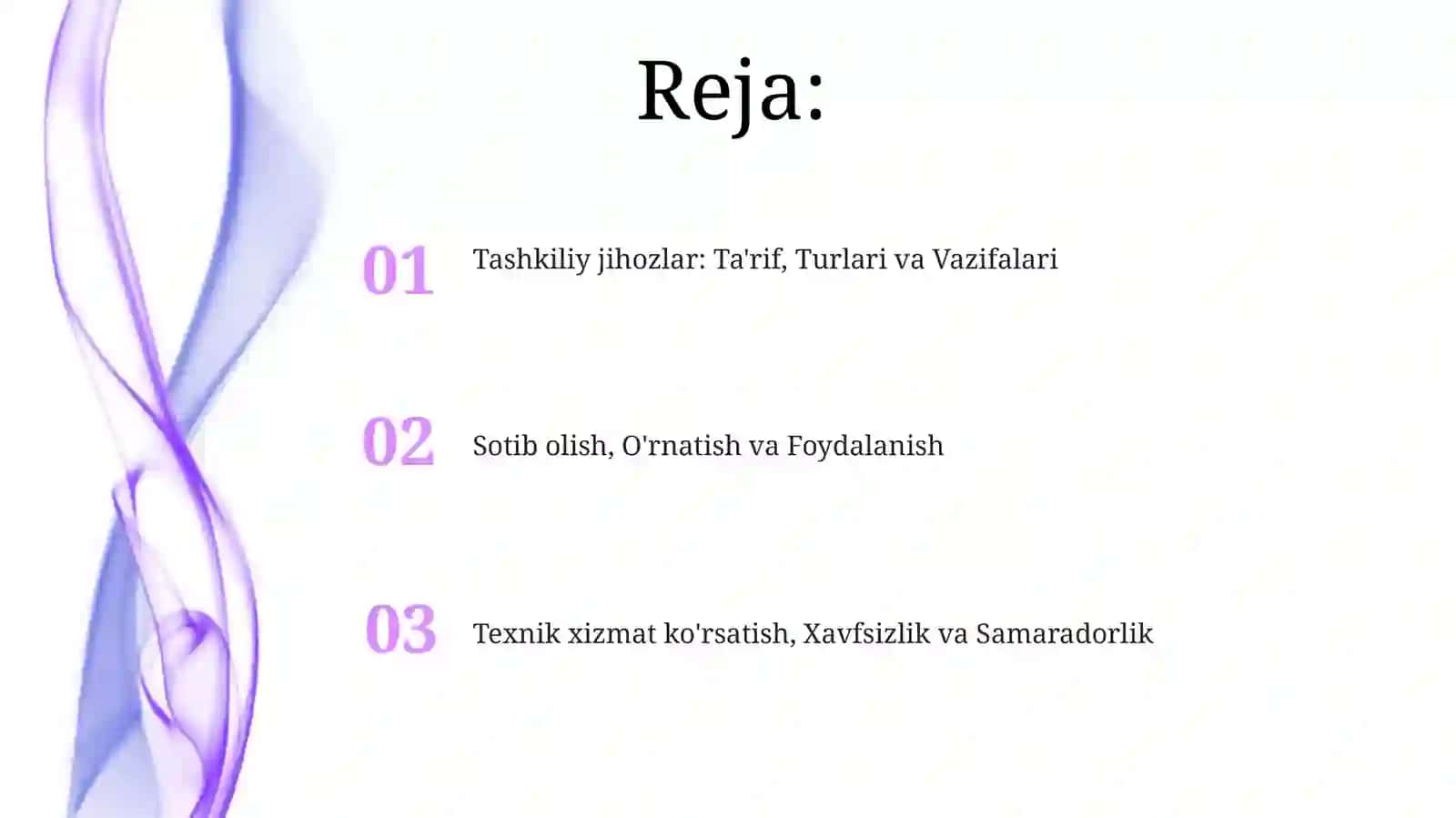 Tashkiliy texnik vositalari 2